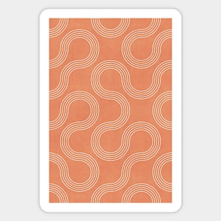 My Favorite Geometric Patterns No.32 - Coral Magnet